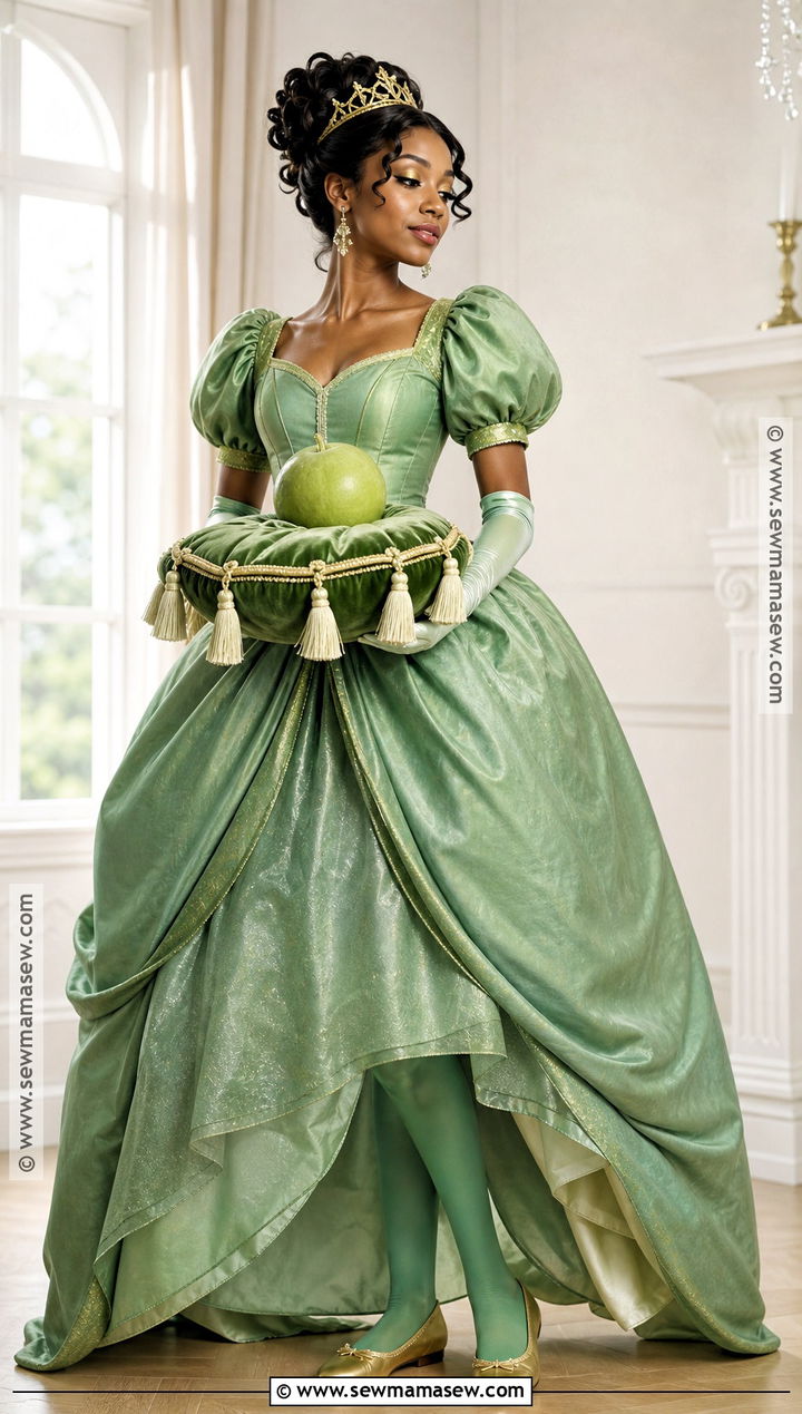 Green Princess And The Pea Costume - 30 princess and the pea halloween costume ideas