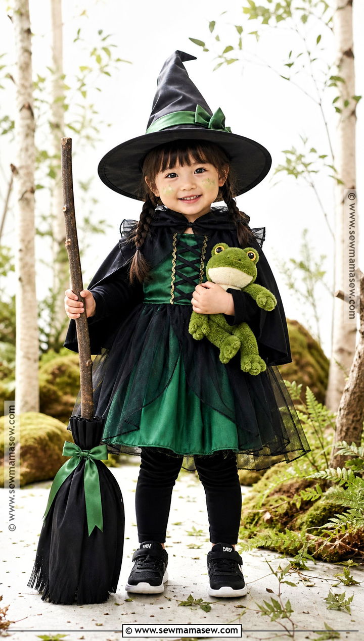 Green Storybook Toddler Witch Costume - 30 toddler witch costumes