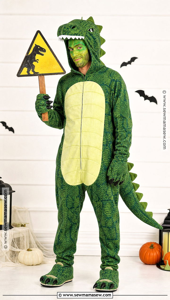 Green T Rex Dinosaur Costume - 40 dinosaur costume ideas