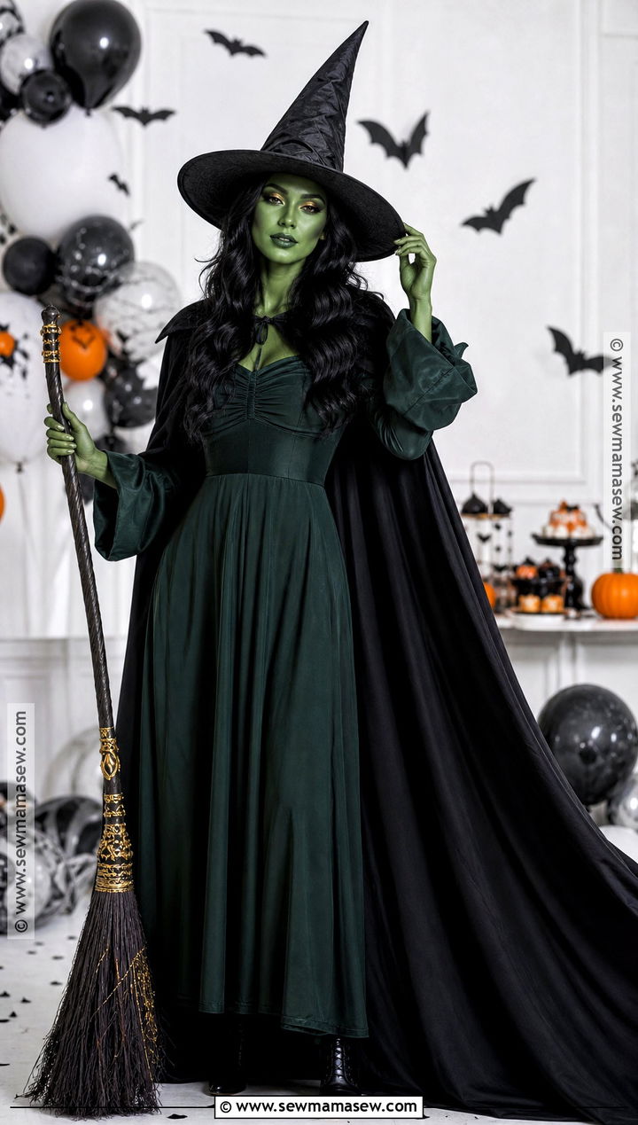 Green Wicked Witch Costume - 30 best halloween costumes for women