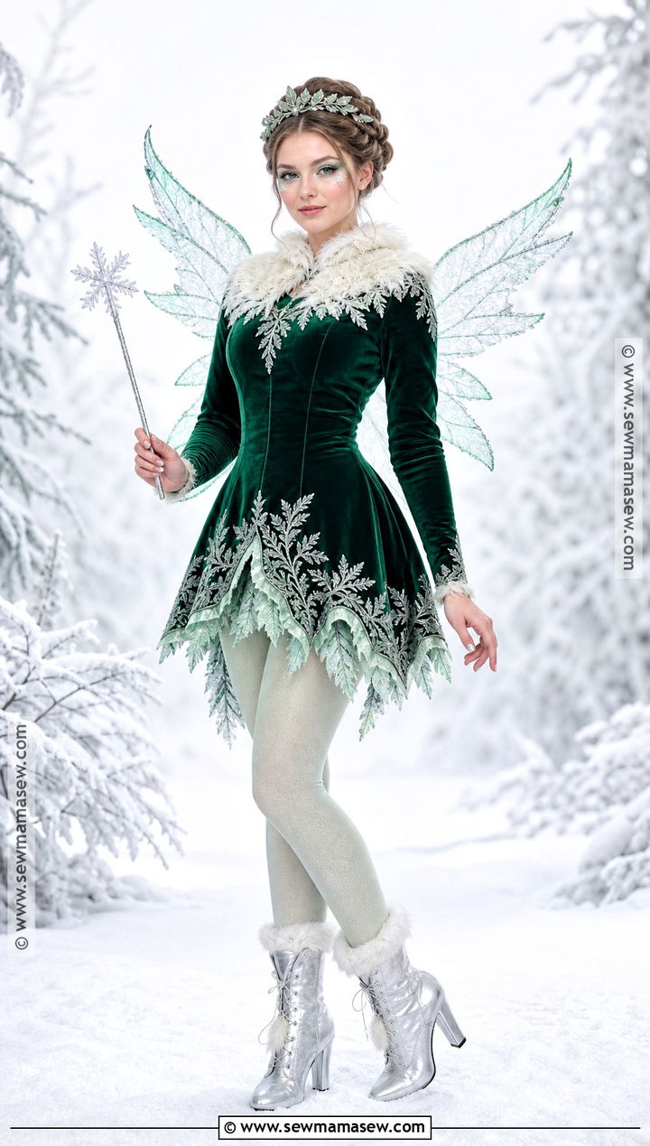 Green Winter Fairy Costume - 30 Green Fairy Costume Ideas