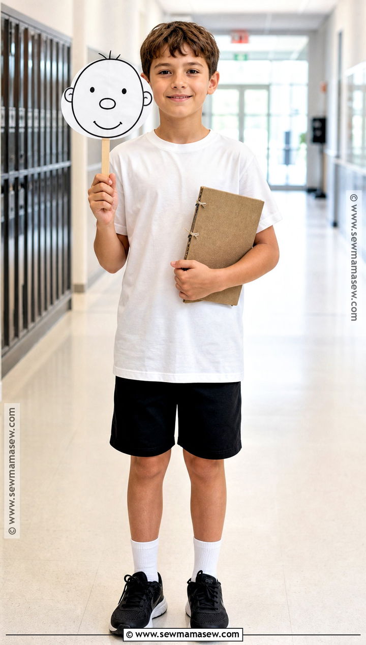Greg Heffley World Book Day Costume - 30 easy world book day costumes