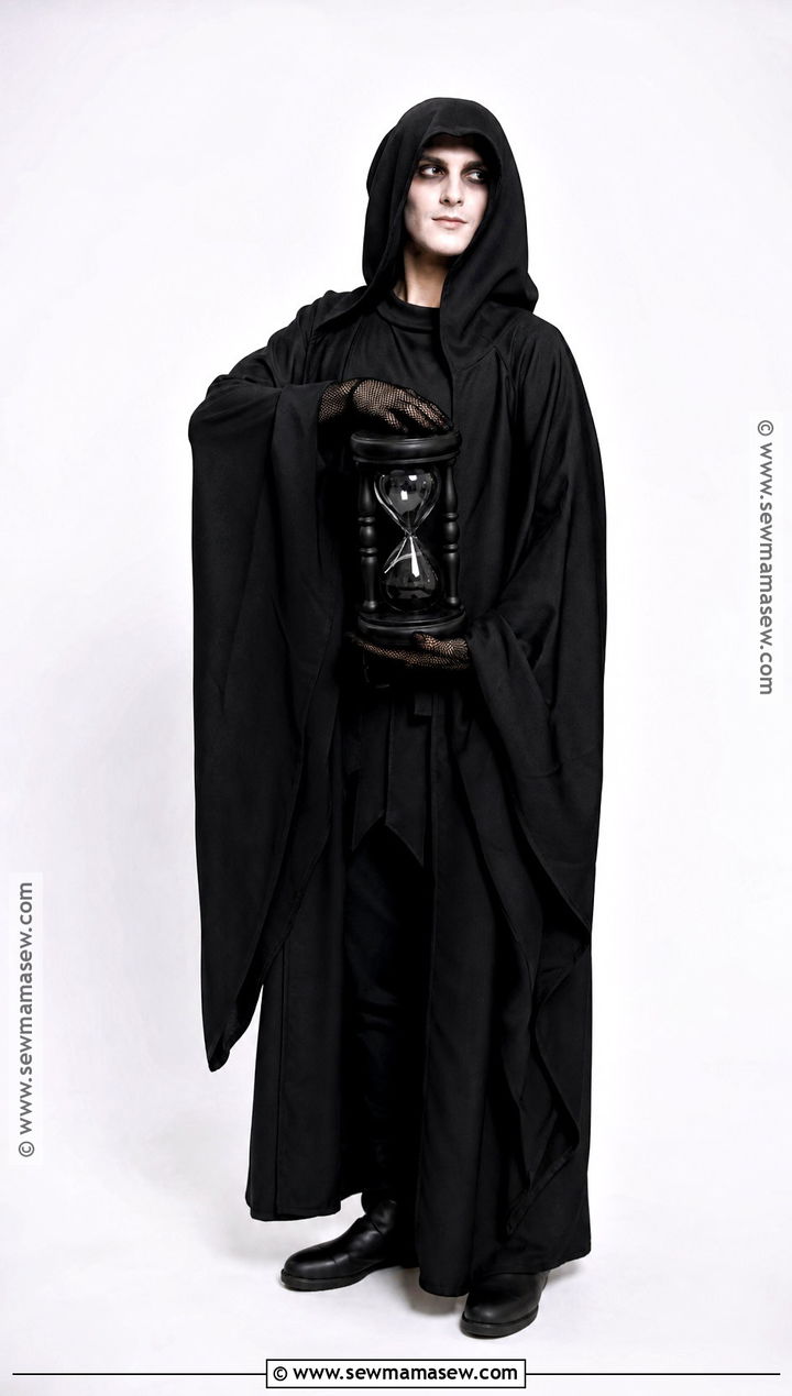 Grim Reaper Costume With Black Robe - 35 all black costume ideas