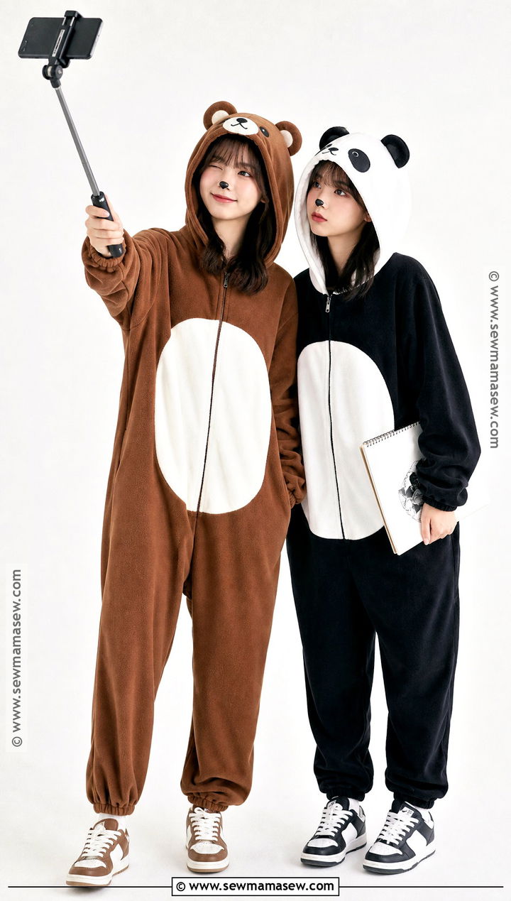 Grizzly And Panda Duo Costume - 30 we bear bears costume ideas
