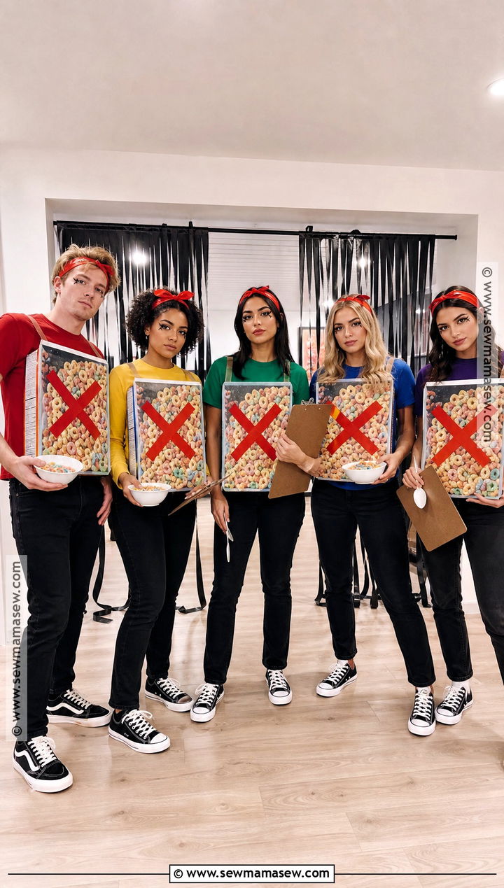 Group Cereal Killer Costume - 35 cereal killer costume ideas