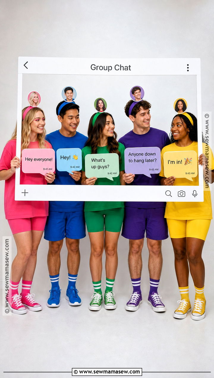 Group Chat Costume - 50 funny costumes