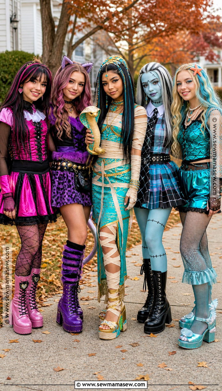 Group Cleo De Nile Costume With Monster Friends - 50 cleo de nile costume ideas