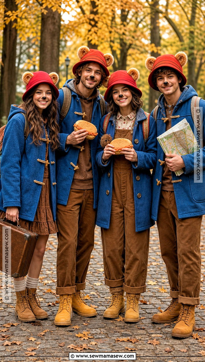 Group Paddington Bear Costume - 35 paddington halloween costume ideas