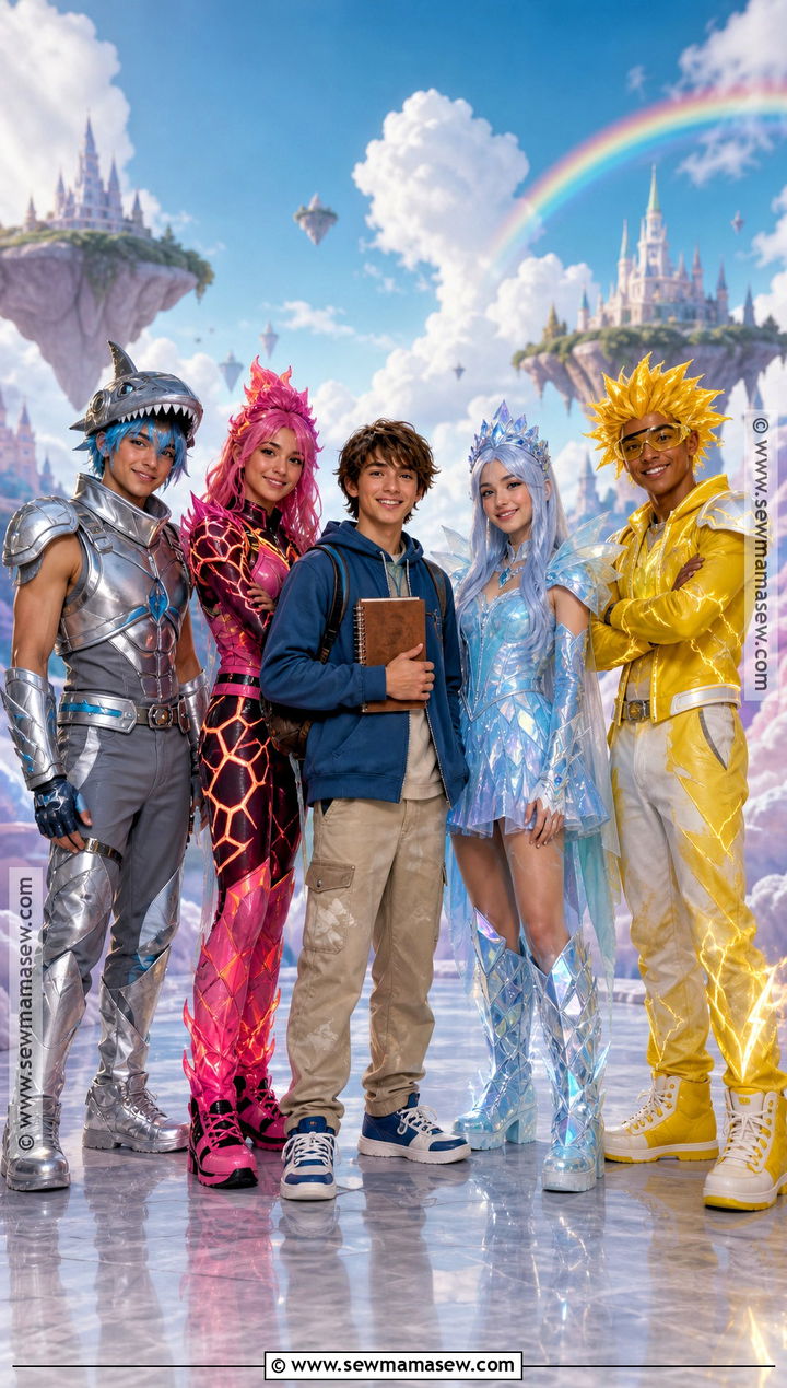 Group Sharkboy And Lavagirl Costume - 30 shark boy and lava girl costumes