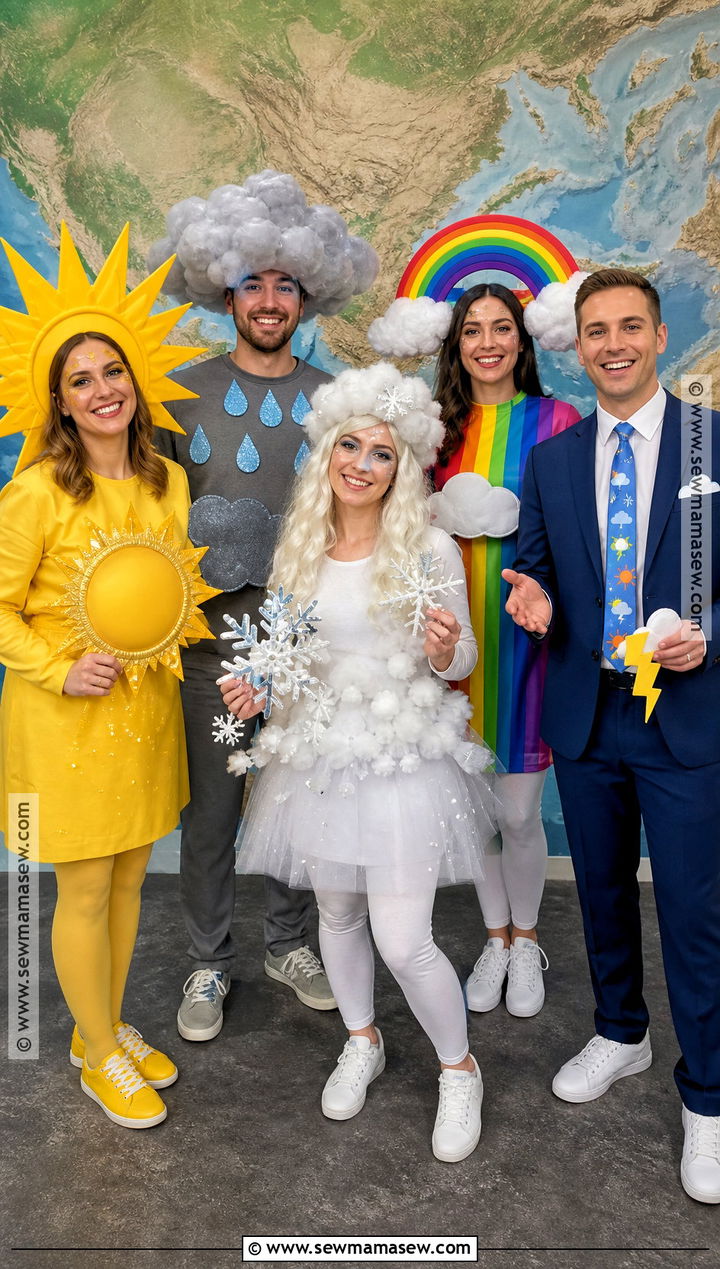 Group Weather Forecast Costume - 40 unique costumes