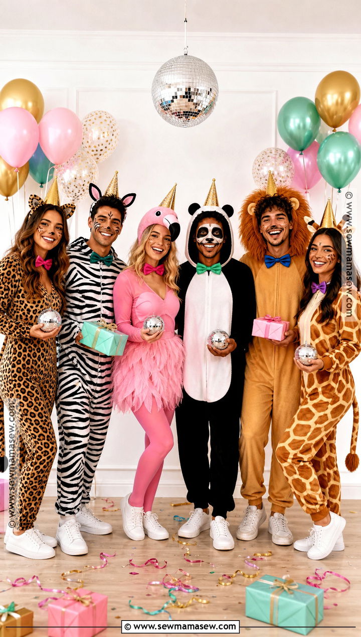 Group Zoo Party Animal Costume - 45 party animal costume ideas
