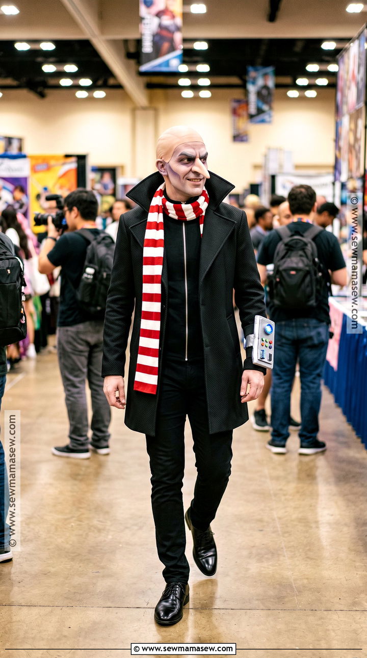 Gru Cosplay With Tailored Black Coat - 40 gru costume ideas
