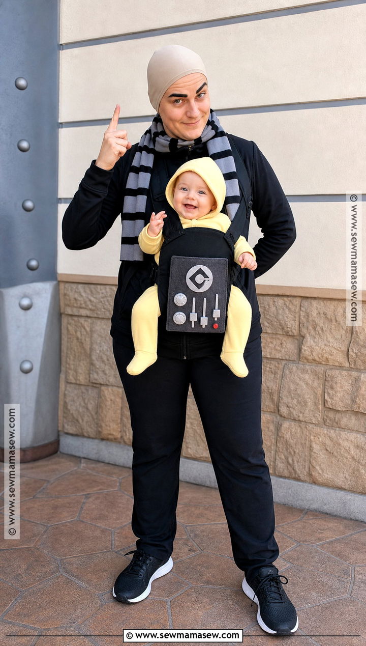 Gru Costume With Baby Carrier - 40 gru costume ideas