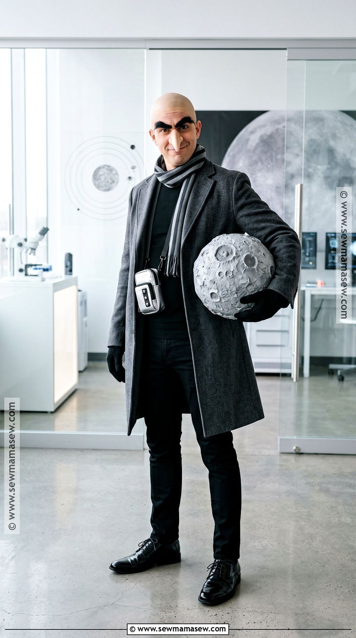 Gru Moon Heist Costume With Moon Prop - 40 gru costume ideas