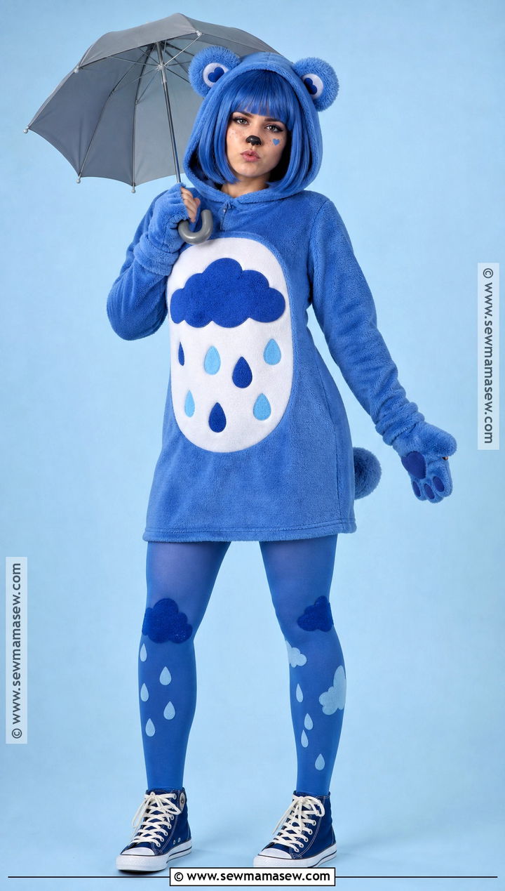 Grumpy Blue Bear Costume - 30 Bear Costume Ideas for Women