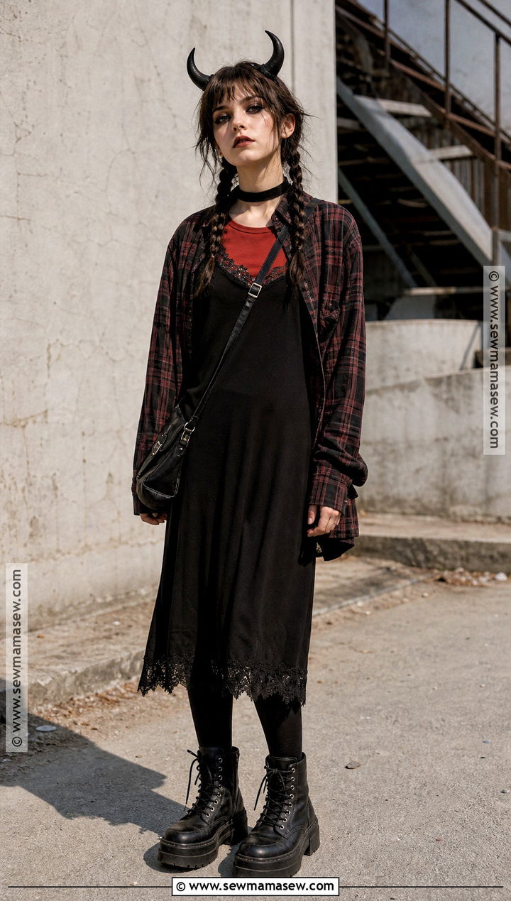 Grunge Demon Outfit - 35 demon outfit ideas