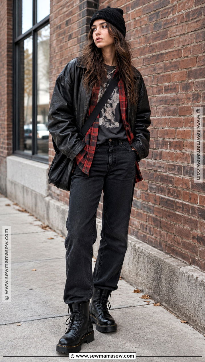 Grunge Fall Outfit - 15 Aesthetic Outfits For Fall