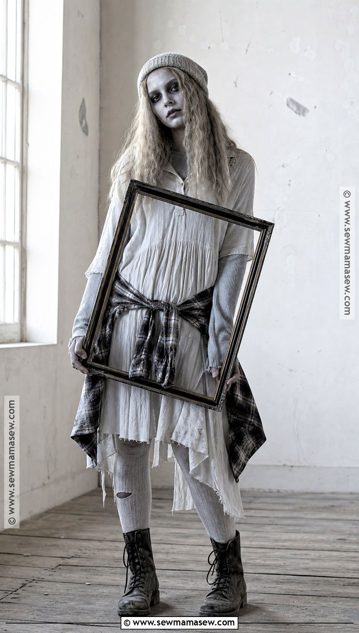 Grunge Ghost Costume - 35 Alternative Halloween Costumes