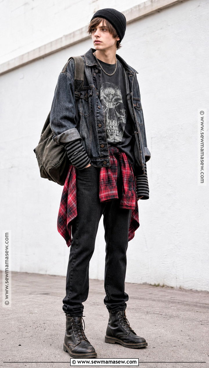 Grunge Halloween Outfit - 30 Halloween Aesthetic Outfits