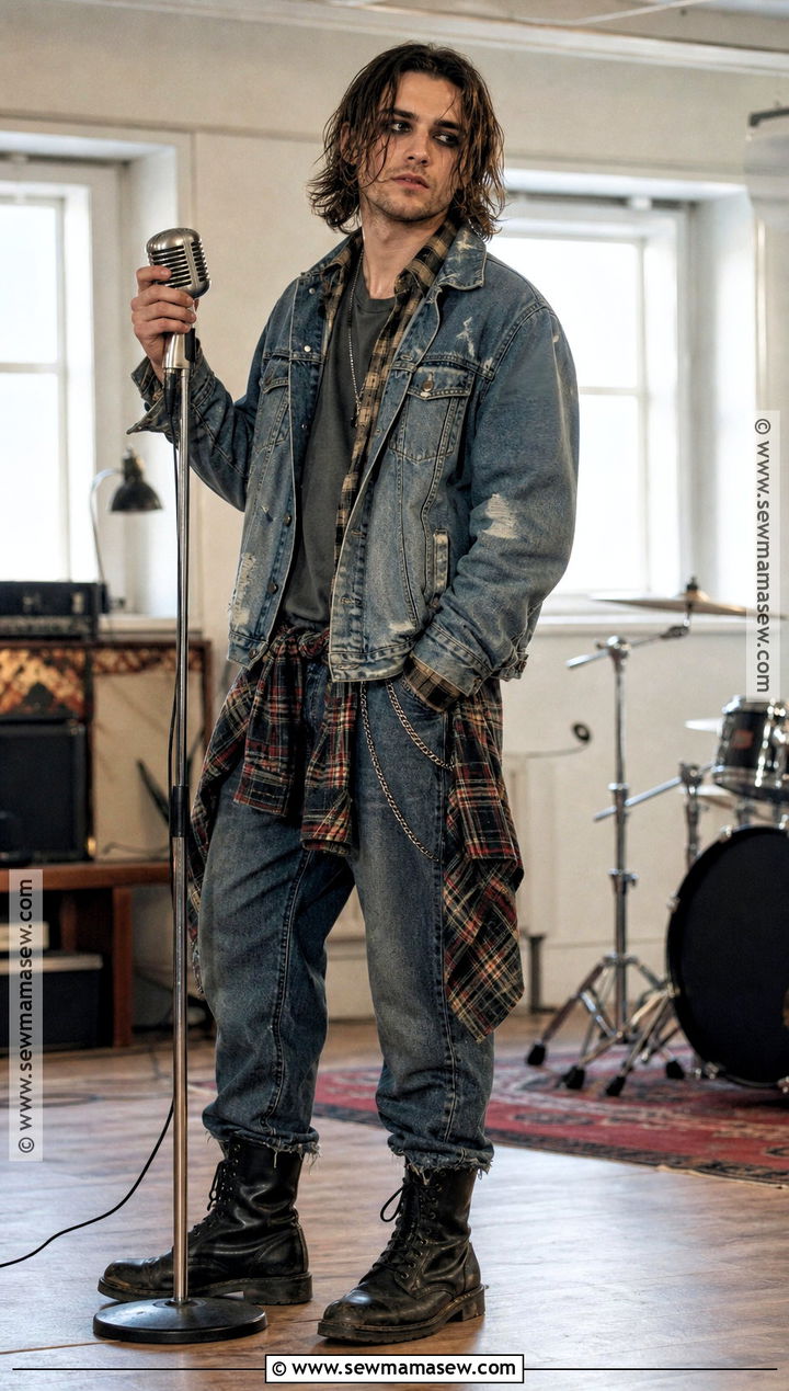 Grunge Rocker Halloween Outfit - 35 halloween outfit ideas for men