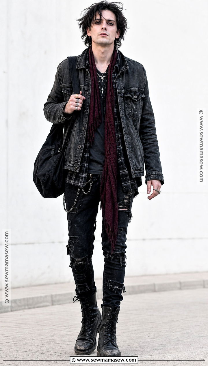 Grunge Vampire Outfit - 30 vampire clothes for men