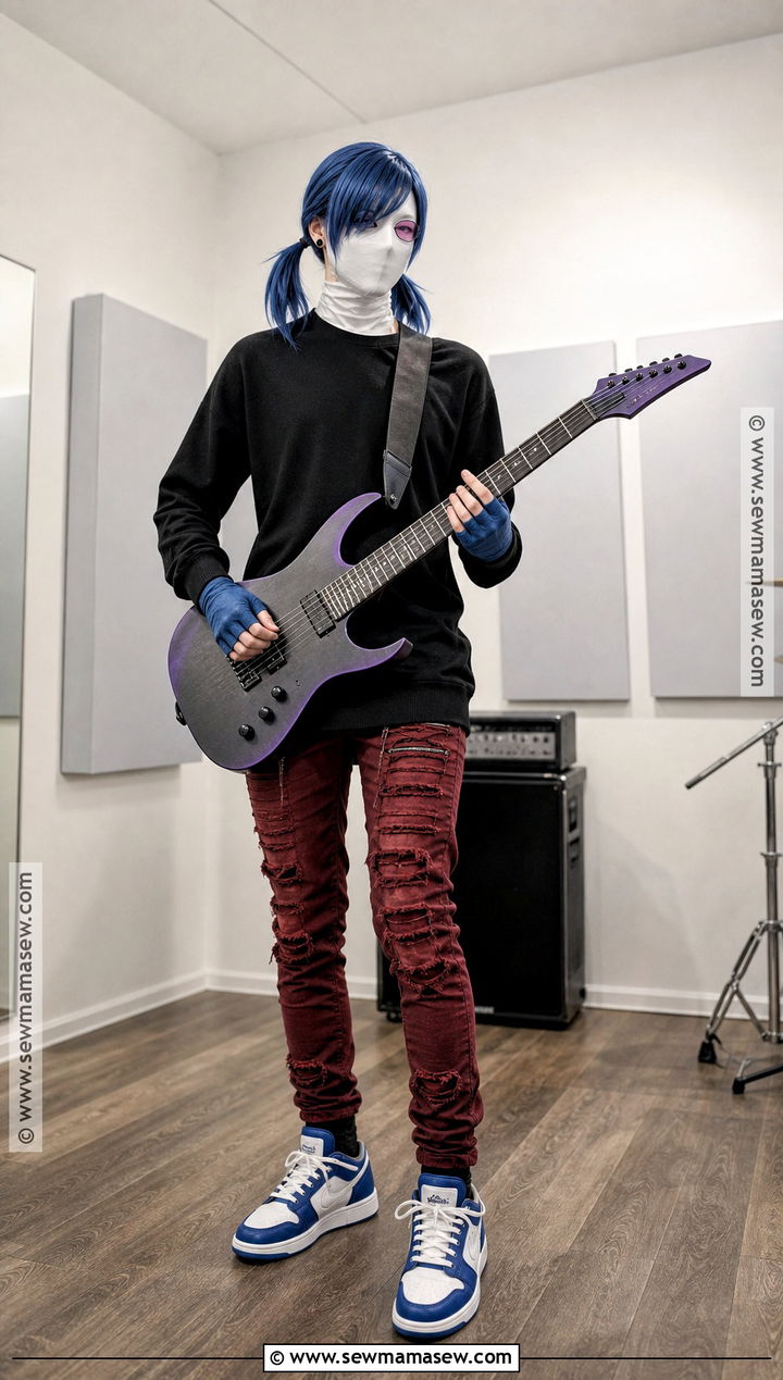 Guitar Sal Fisher Cosplay - 30 cosplay sally face ideas