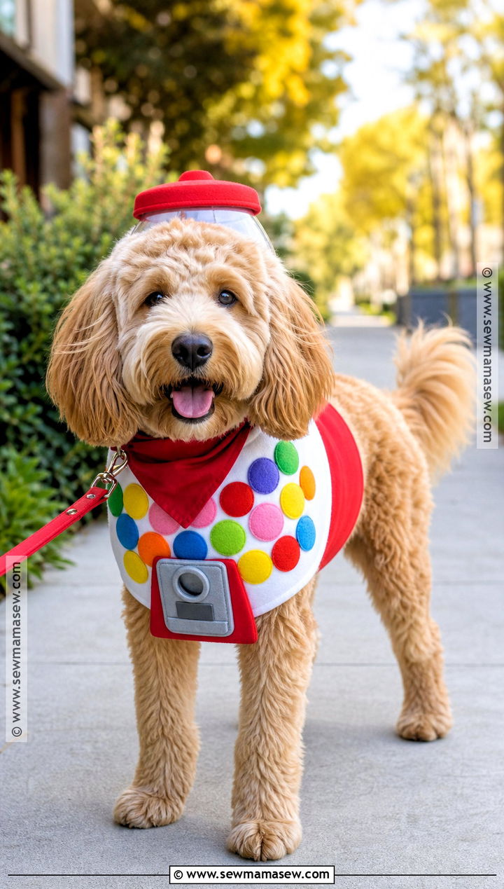 Gumball Machine Dog Costume - 35 gumball costume ideas