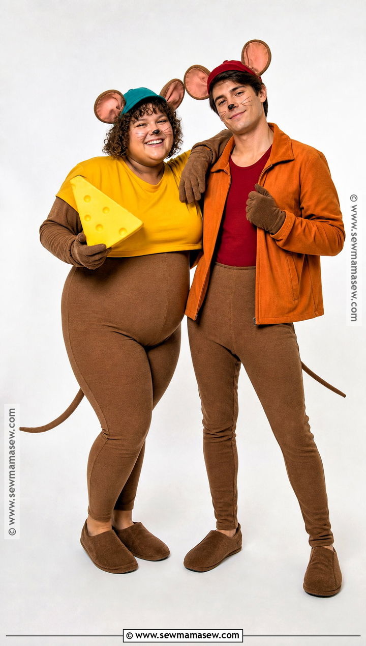 Gus Gus And Jaq Duo Costume - 30 Gus Gus Costume Ideas