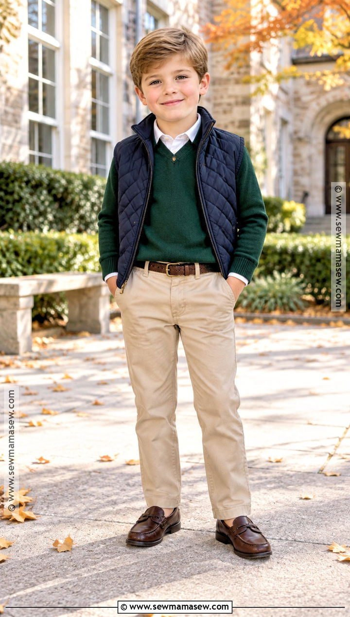 Gymboree Polo Sweater And Chinos Outfit - 15 gymboree fall outfits