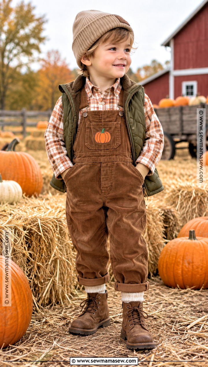 Gymboree Pumpkin Patch Overalls Outfit - 15 gymboree fall outfits