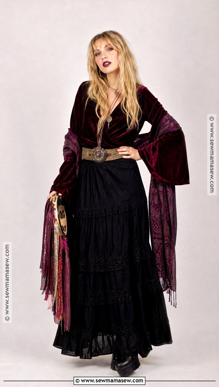 Gypsy Velvet Costume - 35 stevie nicks costume ideas