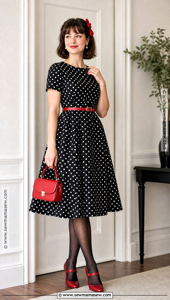 Hachi Black Polka Dot Dress Cosplay - 35 Hachi Cosplay Ideas