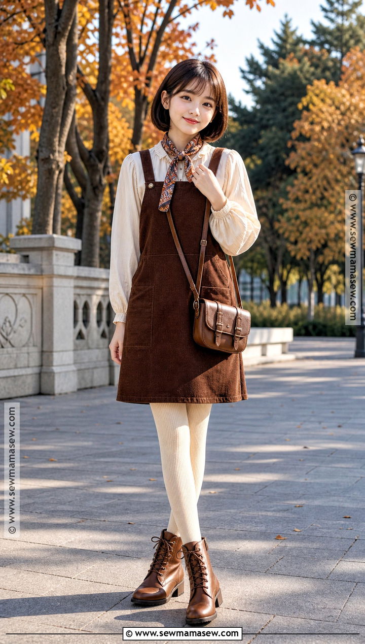Hachi Brown Pinafore Dress Cosplay - 35 Hachi Cosplay Ideas