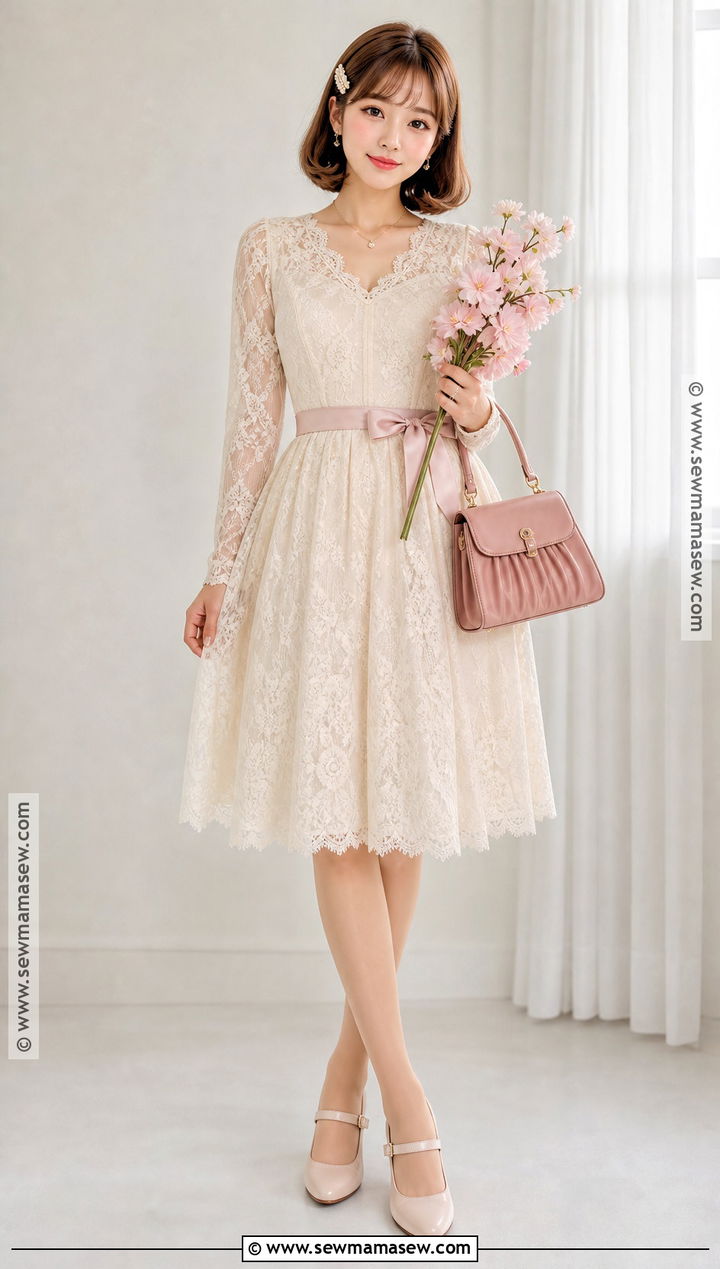 Hachi Cream Lace Dress Cosplay - 35 Hachi Cosplay Ideas