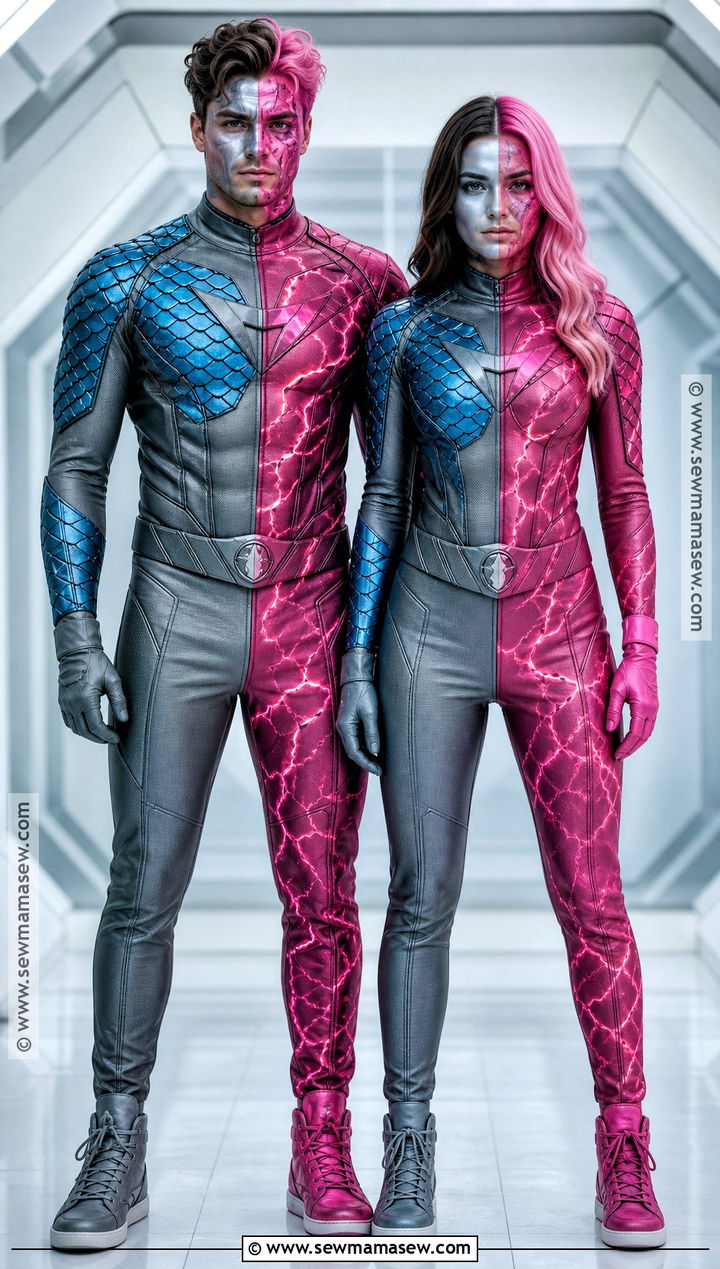 Half And Half Sharkboy And Lavagirl Costume - 30 sharkboy and lavagirl costume ideas for couples