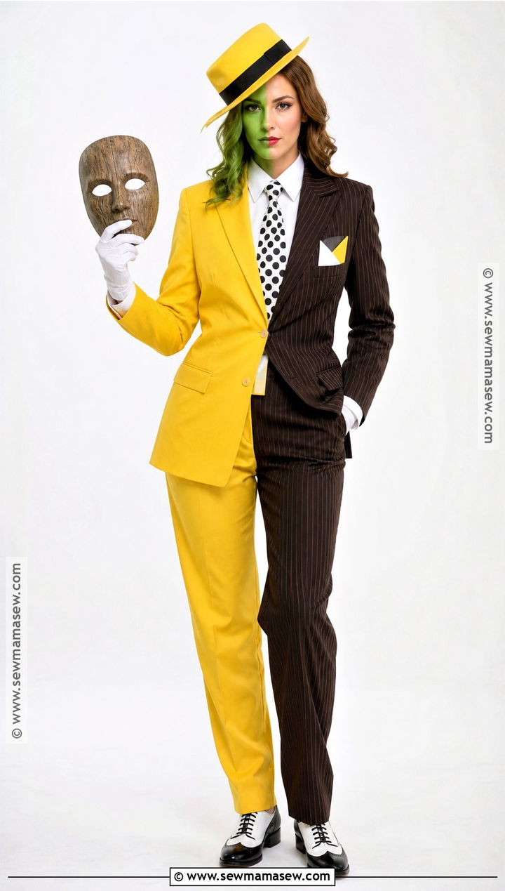 Half Face The Mask Costume - 30 The Mask Costume Ideas for Women