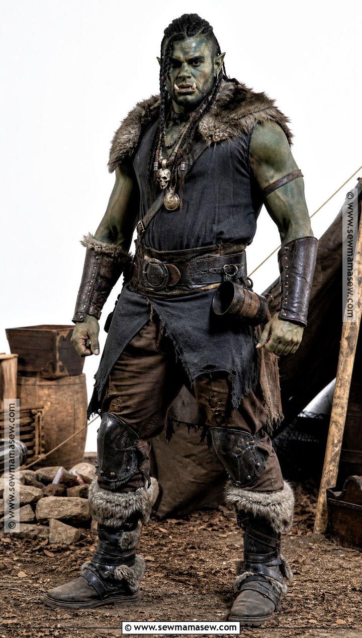 Half Orc Barbarian Cosplay - 30 dnd cosplay ideas