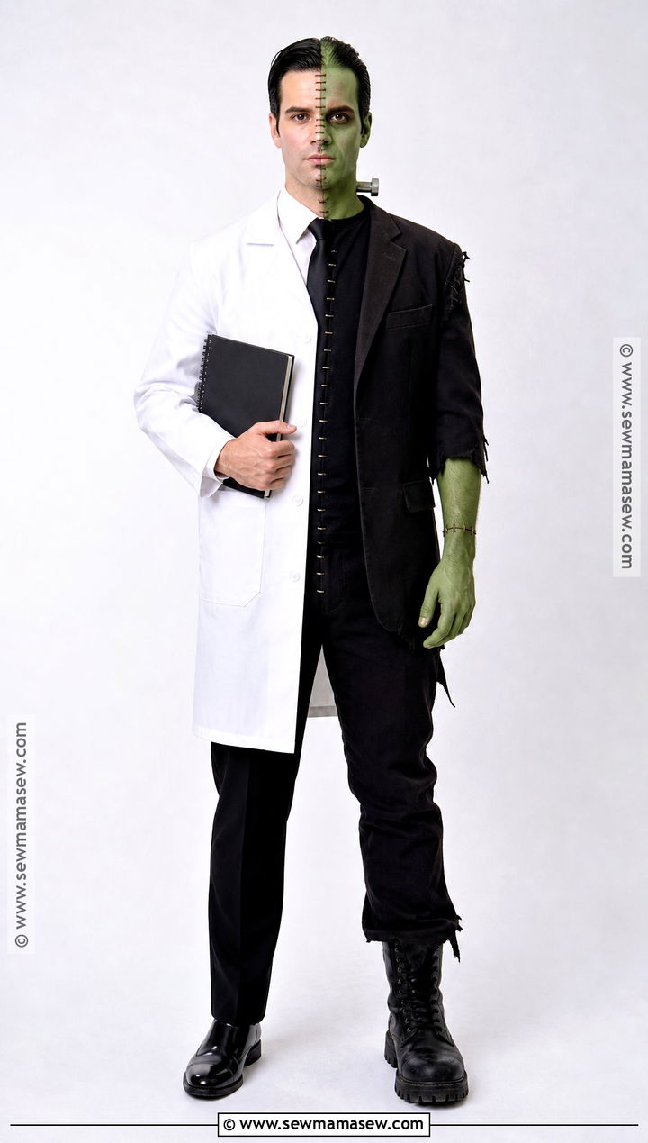 Half Victor Half Frankenstein Costume - 45 frankenstein costume ideas