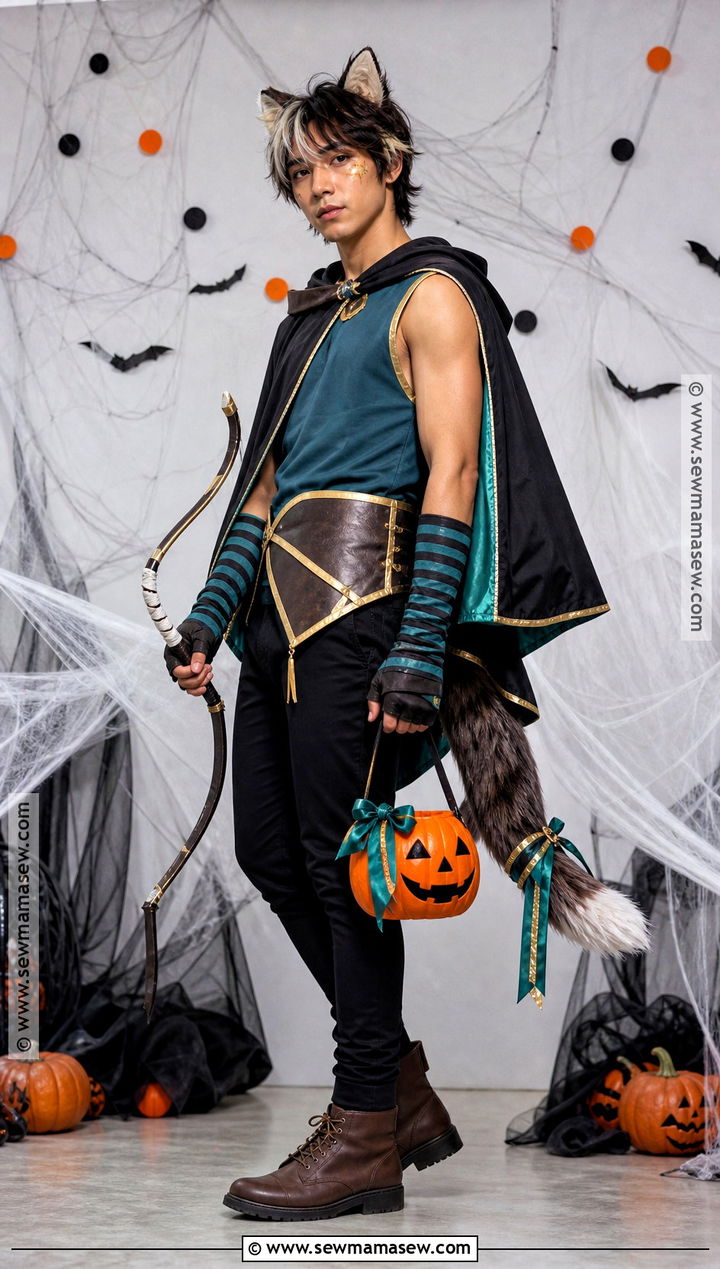 Halloween Gorou Cosplay With Cape - 30 Gorou Cosplay Ideas
