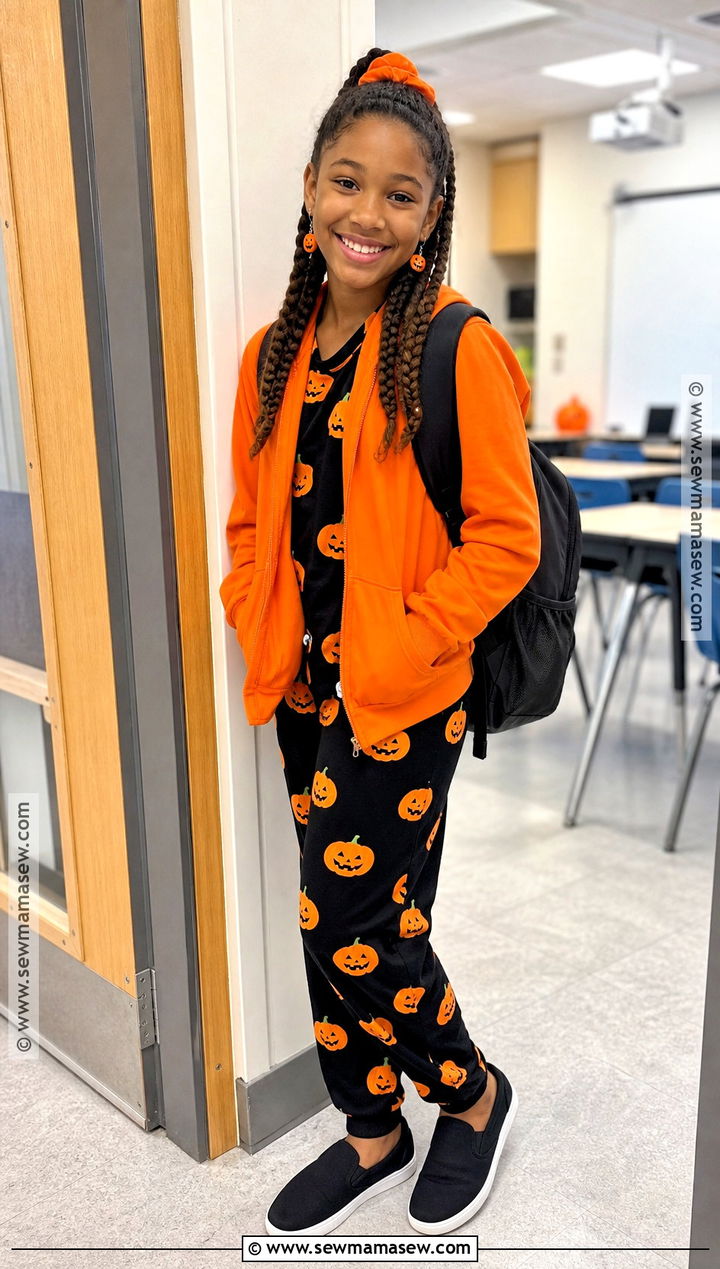Halloween Pajama School Outfit - 30 halloween school outfit ideas