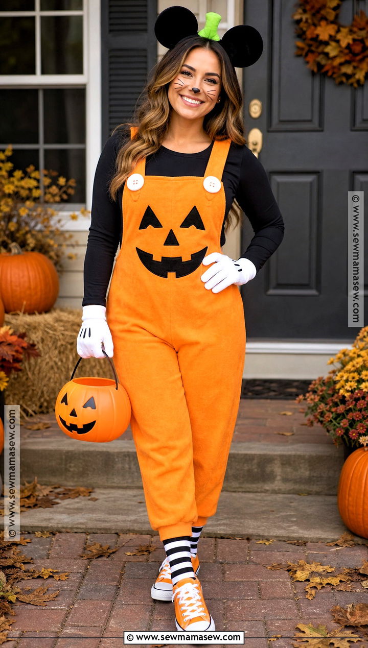 Halloween Pumpkin Mickey Mouse Costume - 35 mickey mouse costume ideas