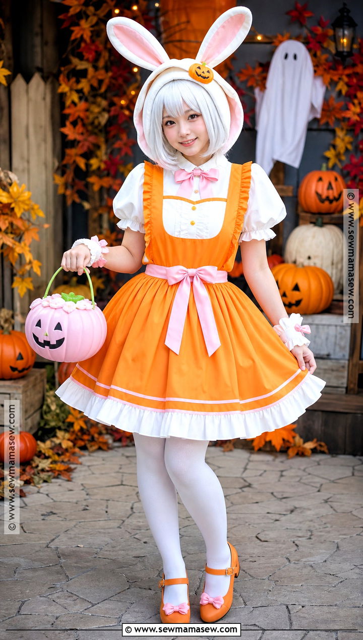 Halloween Pumpkin My Melody Cosplay - 35 my melody cosplay ideas