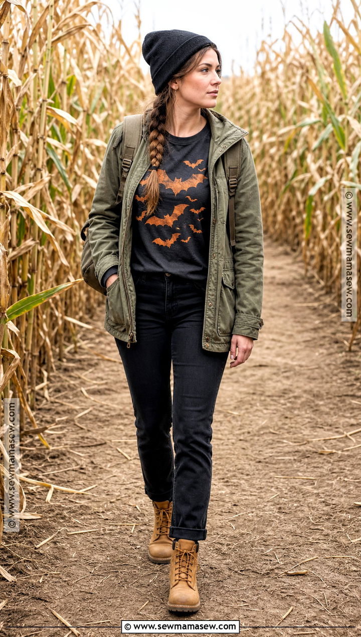 Halloween T Shirt With Utility Jacket - 30 halloween tshirt ideas