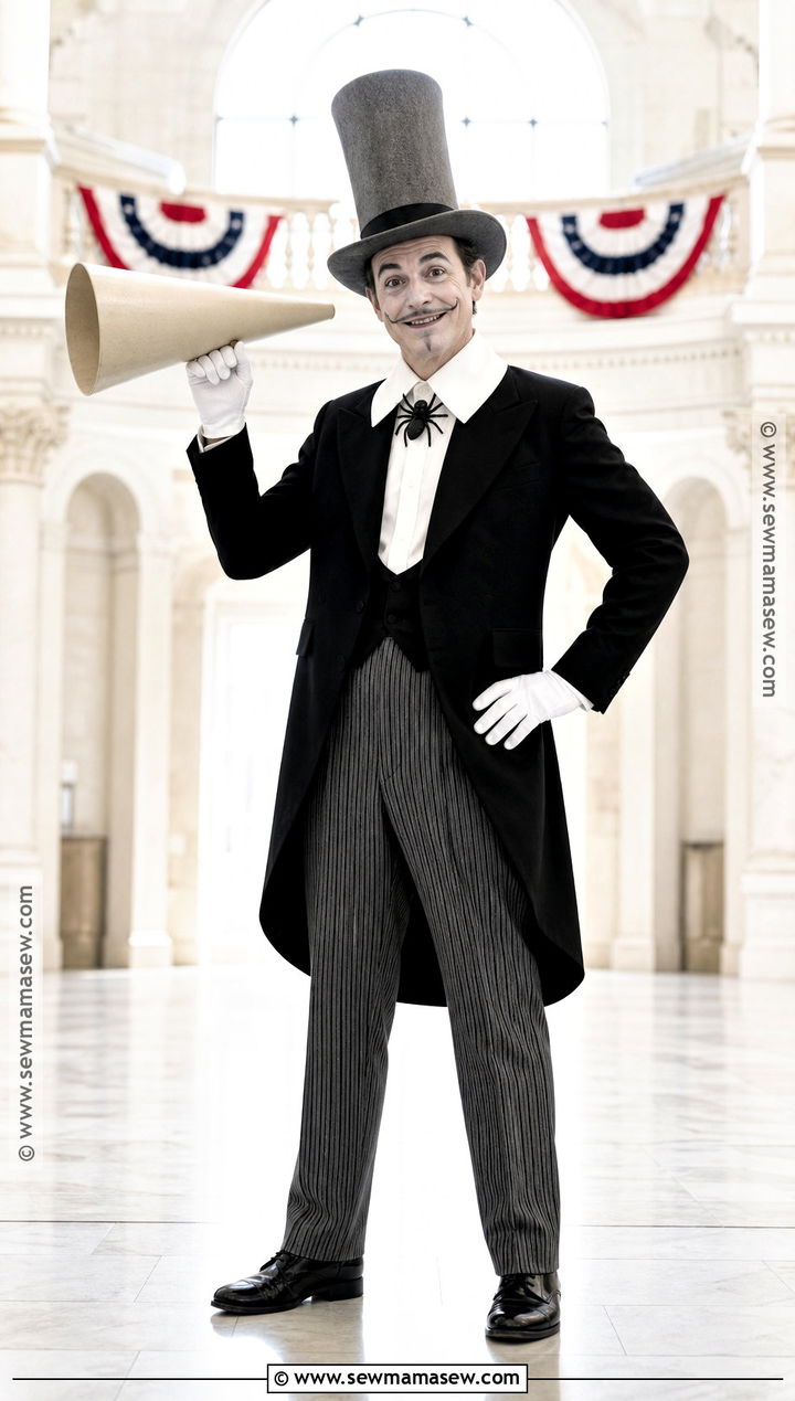 Halloween Town Mayor Costume - 30 Tim Burton Characters Costumes