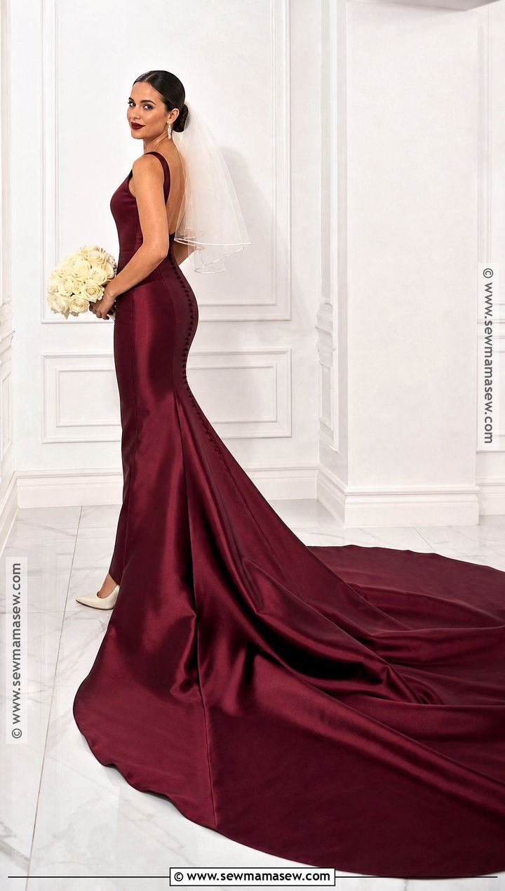 Halloween Wedding Dress With Dramatic Train - 30 halloween wedding dresses
