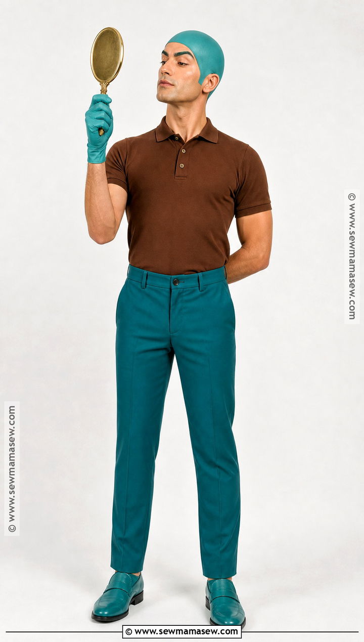 Handsome Squidward Costume - 35 spongebob halloween costumes