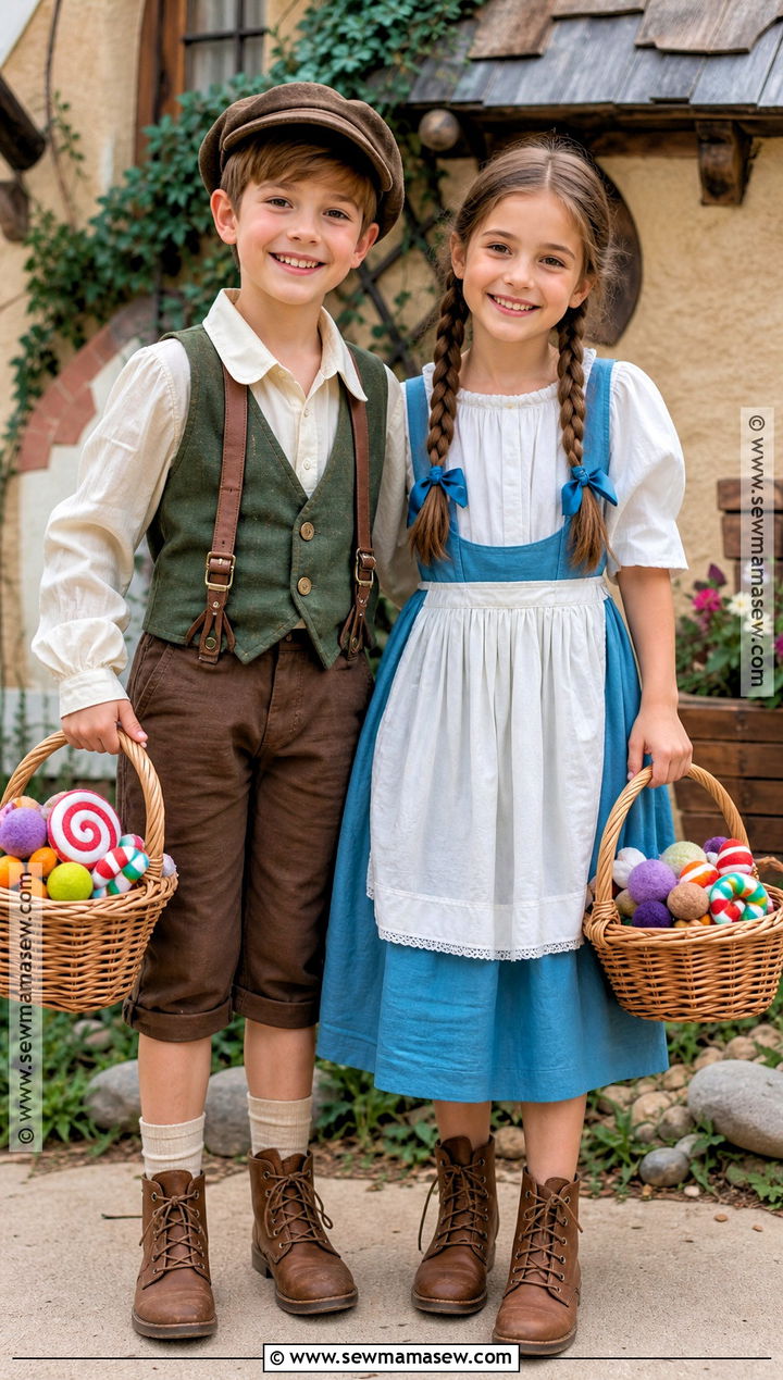 Hansel And Gretel Couple Costume - 30 Fairy Tale Costumes