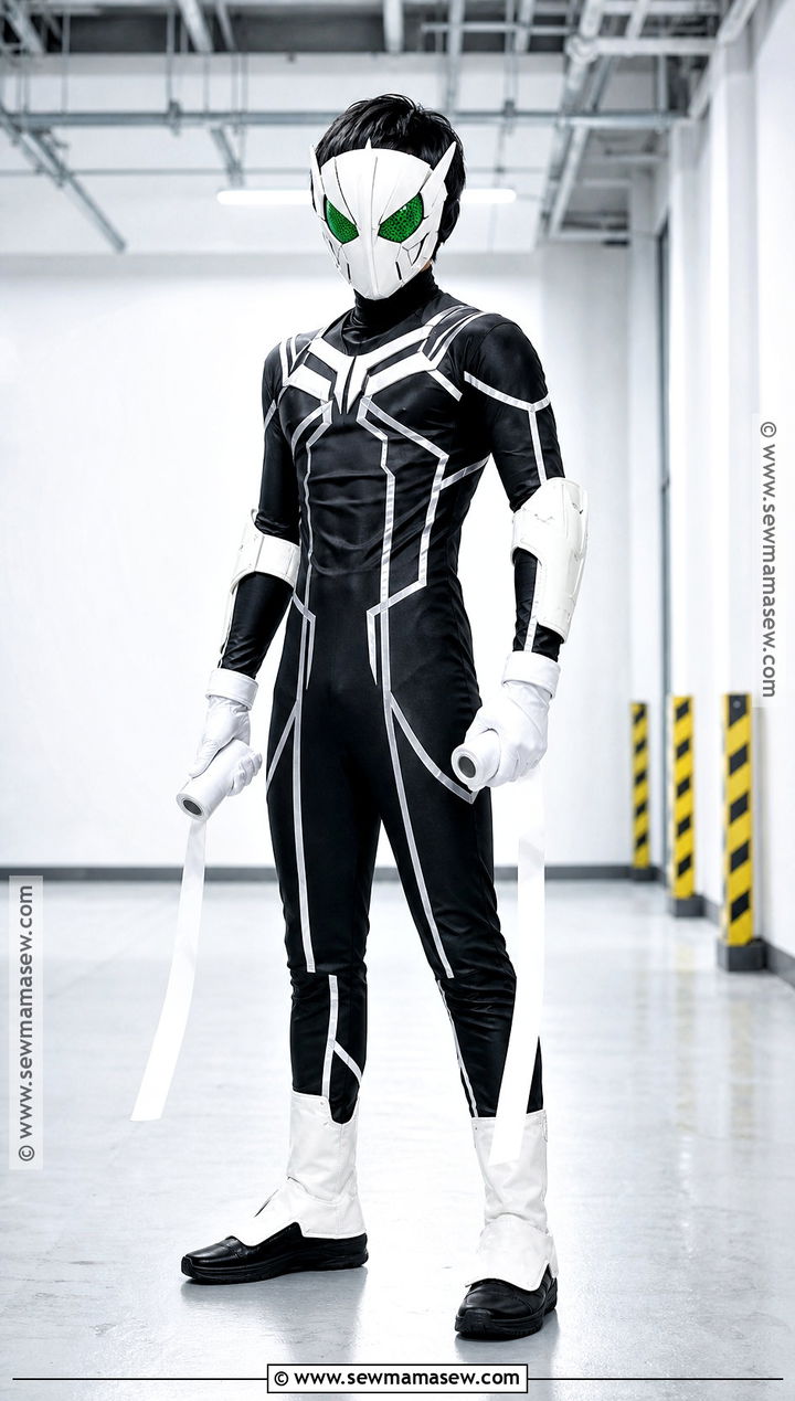 Hanta Sero Hero Costume With Tape Dispensers - 30 bnha hero costumes ideas
