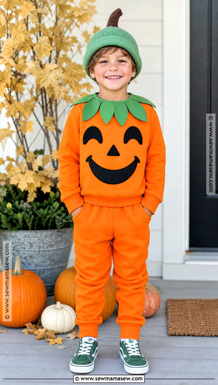 Happy Pumpkin Costume - 30 easy halloween costumes for kids