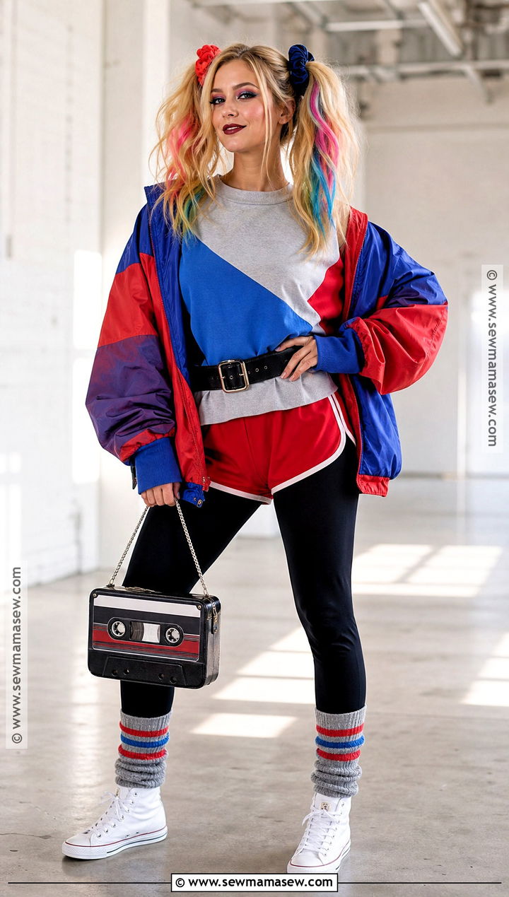 Harley Quinn 1980s Costume - 30 harley queen costume ideas